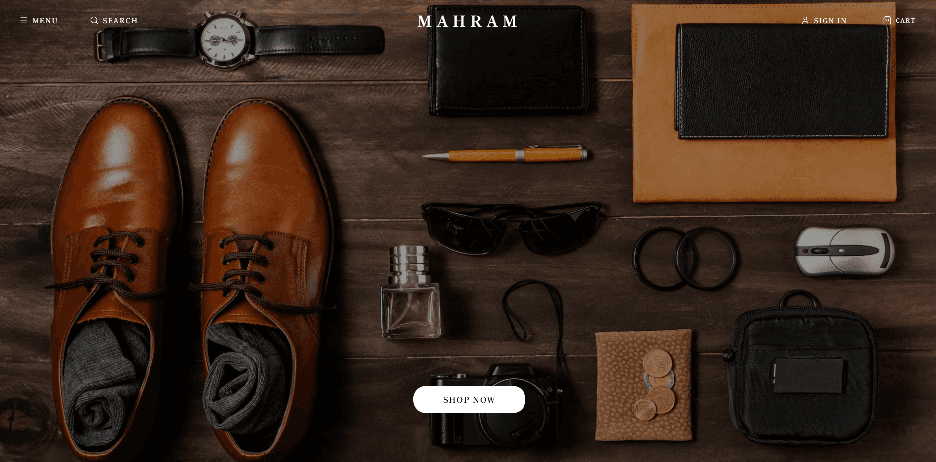 Mahram Luxury Dashboard